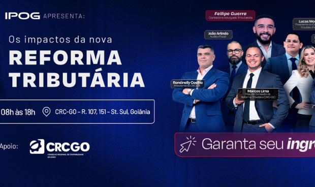 Especialistas em Reforma Tributária 2026 debatendo IBS CBS, holdings e planejamento tributário