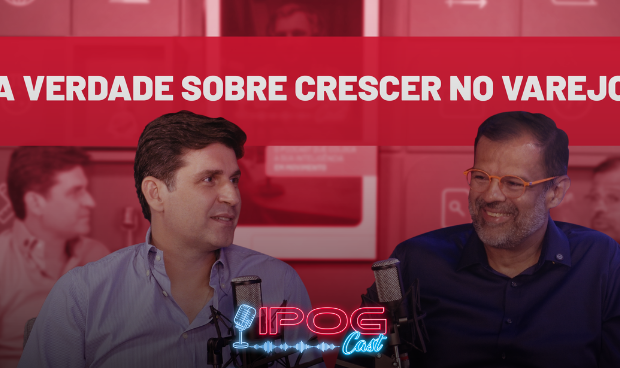 Flávio Rezende e Ronan Maia no estúdio do IPOG Cast durante gravaçaõ.