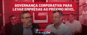Marcelo Veras e Ronan Maia conversando sobre governança corporativa no estúdio do IPOGcast, episódio 11